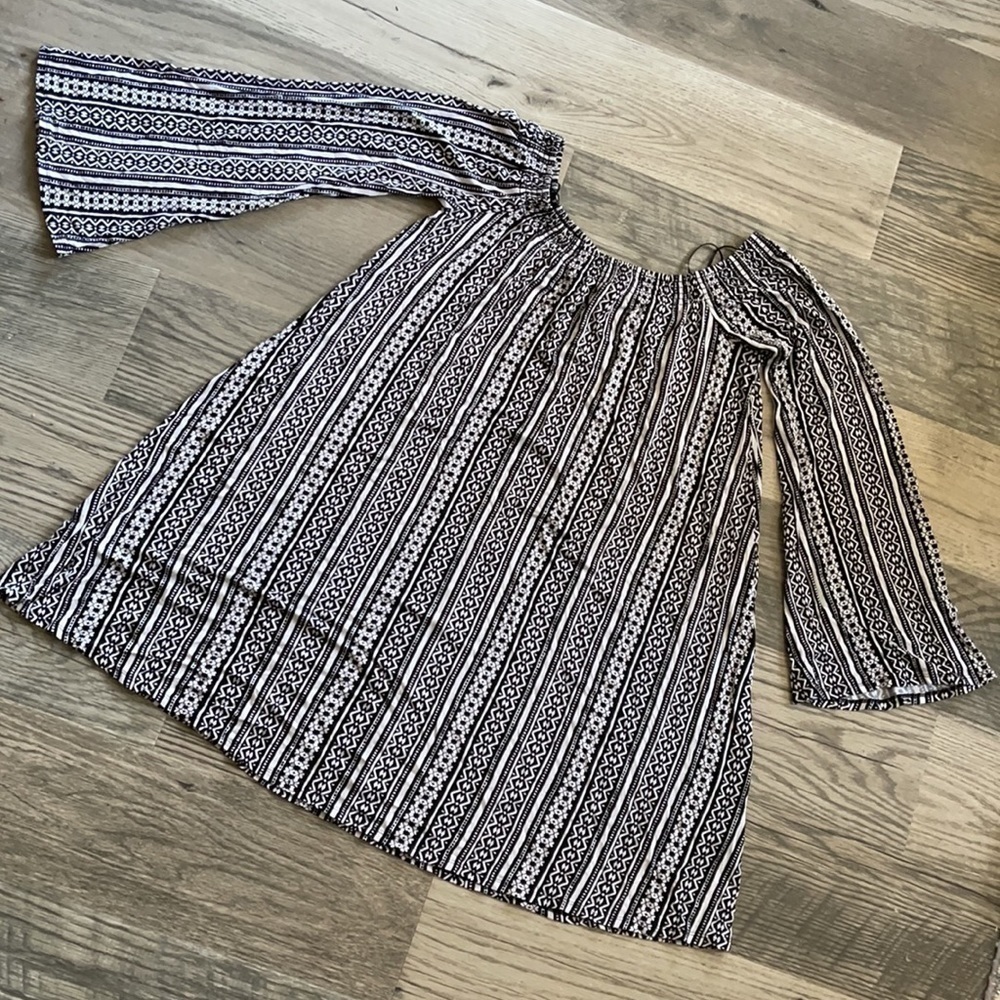Express off shoulder tunic dress - small‎